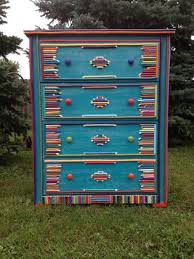 Drawer Painted Wood Dresser