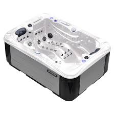 Get free shipping on qualified whirlpool bathtubs or buy online pick up in store today in the bath department. Tropic Spa Hurricane 2 Person 58 Jet Spa With Led Lights Bluetooth And Wi Fi V058a The Home Depot
