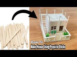 Make Popsicle Stick House For Bird
