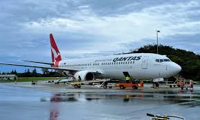 review qantas boeing 737 business