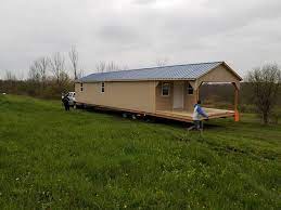 If you're needing a more affordable, stylish shed option, this is the perfect fit with our rent to own program. Biggest One Yet 14x50 Cabin All The Amish Valley Sheds Facebook