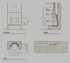Chimney Dimensions Diseño De Chimenea