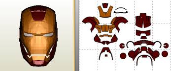 Homemade iron man left hand, diy with free template, next i will make it wearable :)reference: Helmet Printable Iron Man Helmet Template Foam