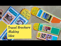 travel brochure idea for