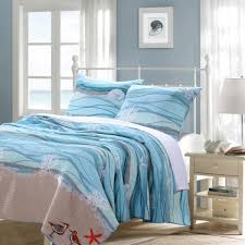 bedding beautiful modern blue white