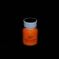mehron orange liquid makeup 1 oz