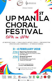 Up Manila Choirs Unite In The 1st Up Manila Choral Festival This