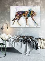 Cheetah Canvas Art Cheetah Animal Wall
