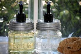 Mason Jar Dish Soap Dispensers Glass