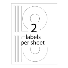 Avery Cd Labels Matte White 40 Disc Labels And 80 Spine