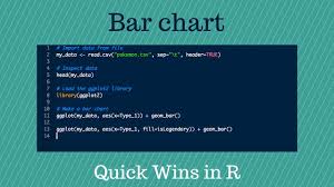 Quick Wins In R 6 Bar Charts