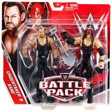 Wwe action figures are all highly detailed, with authentic sculpts and high levels of articulation for posing as well as for recreating your favourite, brutal wrestling bouts. Wwe Kane Undertaker Figures 2 Pack Walmart Com Walmart Com