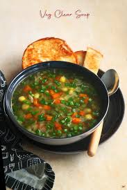 vegetable clear soup recipe