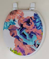 Stretchy Toilet Seat Lid Cover Pretty