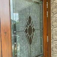 Printed Modern Design Door Glass