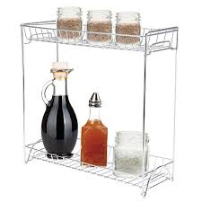 In this review we want to show you kitchen countertop storage. Kitchen Spice Racks Two Layers Stainless Steel Spice Rack Organizer Bathroom Shelf Kitchen Countertop Storage Jars Bottle Seasoning Rack Shelf Buy Online In Aruba At Aruba Desertcart Com Productid 122891403