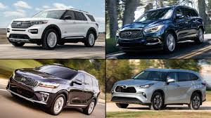 best used 3 row suvs for 2023 top safe