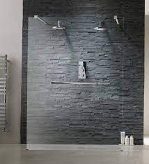 Black Slate Bathroom Wall Tiles Ideas