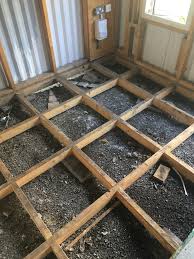 shed floor insulation benim