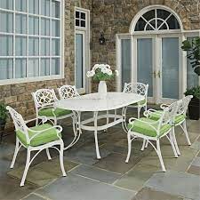 Sanibel White Aluminum Outdoor Dining