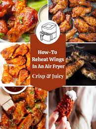 to reheat wings in an air fryer