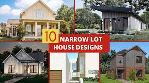 house plans for narrow lots