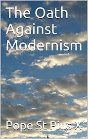 Image result for Photo of Oath Against Modernism