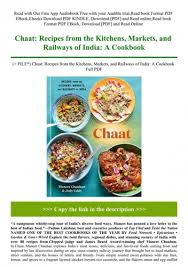 p d f file chaat recipes from the