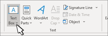 add copy or remove a text box in word