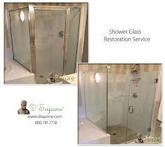 shower glass restoration service in