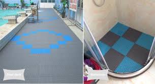 non slip drainage floor mats