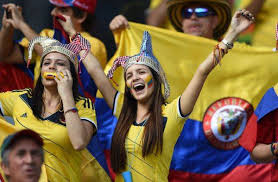 「サッカー サポーター 美女 コロンビア」の画像検索結果