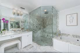 master bathroom calacatta marble