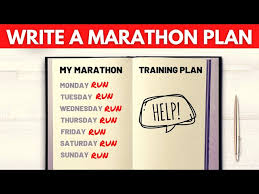 marathon training plan