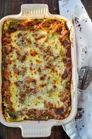vegetable lasagna gluten free option