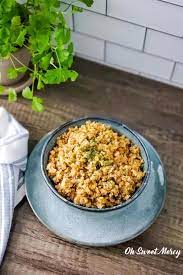 easy herbed quinoa or rice thm e low