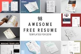 98 Awesome Free Resume Templates For 2019 Creativetacos