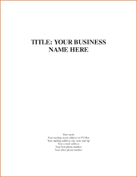 Business Title Page Template Quote Templates Apa Essay Help With