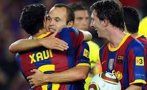 Like the great duo, he is small, technical and prodigiously gifted. Xavi Iniesta Messi Nominated For Ballon D Or European Qualifiers Uefa Com