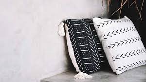 20 black and white throw pillows you