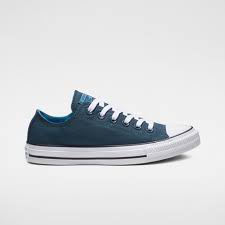 Blue Converse Womens Canada Converse Low Top Shoes Size