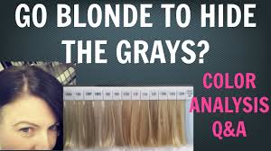 The cool undertones of this light shade, paired with the variety. The Question To Ask To Decide If Going Blonde Is Best For You To Hide Your Grays Huffpost Life