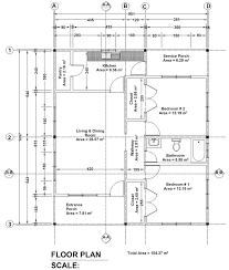 typical floor plan of the 2 bedroom
