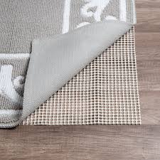 non skid non slip cream rug pad