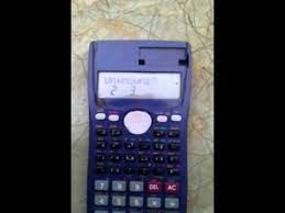 Quadratic Equation On Fx 991ms Casio