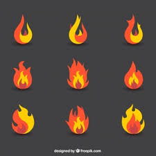 Vector icon pack with fire and flames images. Download Set Of Abstract Flames For Free Fire Sketch Abstract Vector Free