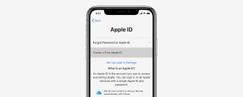 apple id guide how to create log in