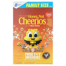 cheerios cereal honey nut family size