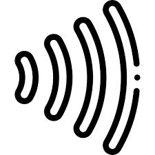 contactless detailed rounded lineal icon