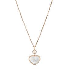luxury diamond pendant happy hearts